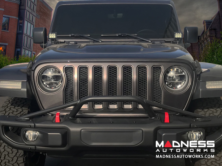 Jeep Wrangler JL Rubicon Full Width Bumper Hoop - 4 Point